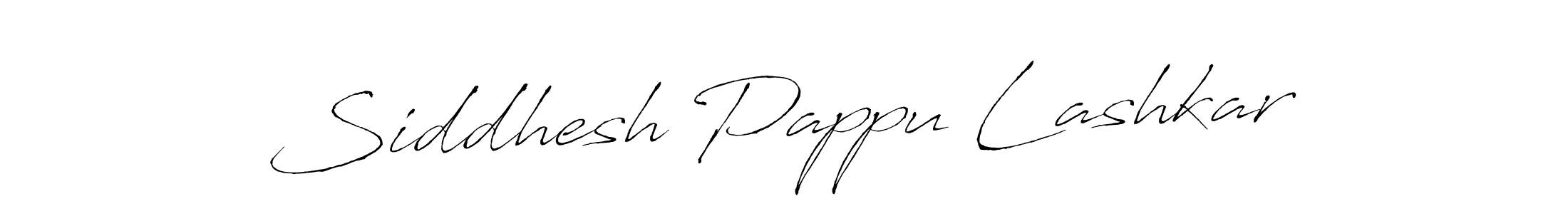 Siddhesh Pappu Lashkar stylish signature style. Best Handwritten Sign (Antro_Vectra) for my name. Handwritten Signature Collection Ideas for my name Siddhesh Pappu Lashkar. Siddhesh Pappu Lashkar signature style 6 images and pictures png