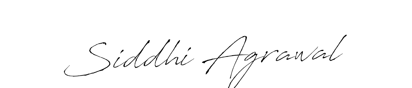 Siddhi Agrawal stylish signature style. Best Handwritten Sign (Antro_Vectra) for my name. Handwritten Signature Collection Ideas for my name Siddhi Agrawal. Siddhi Agrawal signature style 6 images and pictures png