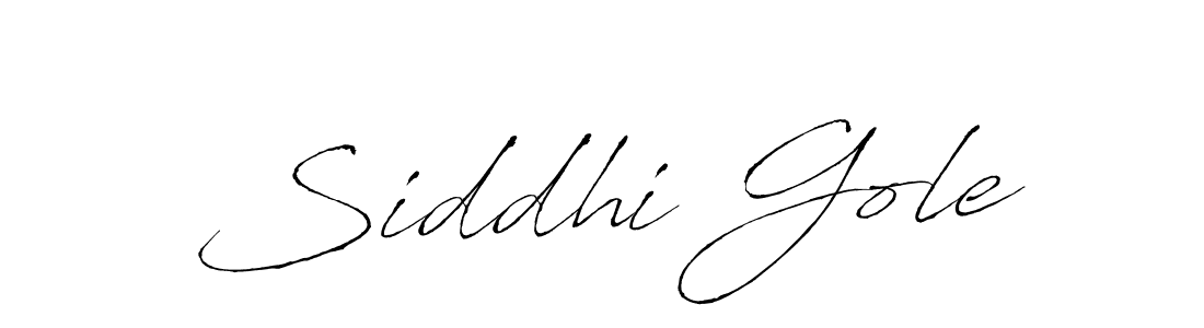 How to make Siddhi Gole signature? Antro_Vectra is a professional autograph style. Create handwritten signature for Siddhi Gole name. Siddhi Gole signature style 6 images and pictures png