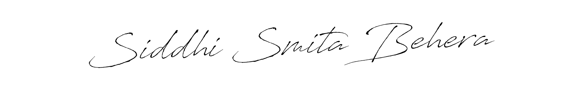 Also You can easily find your signature by using the search form. We will create Siddhi Smita Behera name handwritten signature images for you free of cost using Antro_Vectra sign style. Siddhi Smita Behera signature style 6 images and pictures png