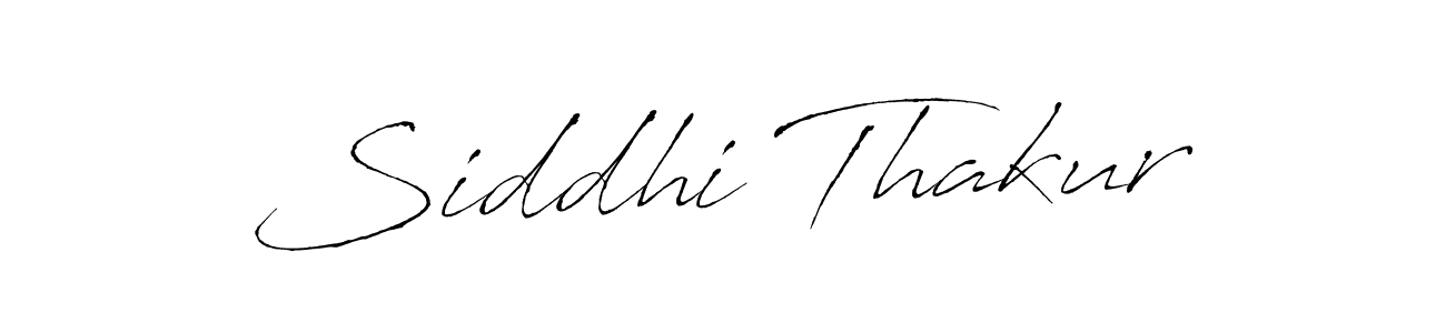 Create a beautiful signature design for name Siddhi Thakur. With this signature (Antro_Vectra) fonts, you can make a handwritten signature for free. Siddhi Thakur signature style 6 images and pictures png