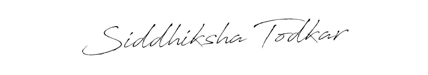 Also we have Siddhiksha Todkar name is the best signature style. Create professional handwritten signature collection using Antro_Vectra autograph style. Siddhiksha Todkar signature style 6 images and pictures png