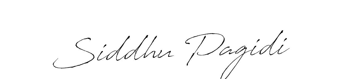 How to make Siddhu Pagidi signature? Antro_Vectra is a professional autograph style. Create handwritten signature for Siddhu Pagidi name. Siddhu Pagidi signature style 6 images and pictures png