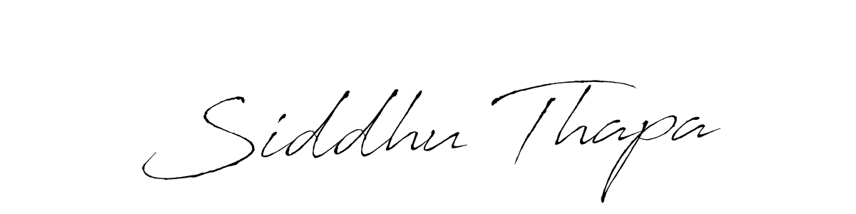 It looks lik you need a new signature style for name Siddhu Thapa. Design unique handwritten (Antro_Vectra) signature with our free signature maker in just a few clicks. Siddhu Thapa signature style 6 images and pictures png