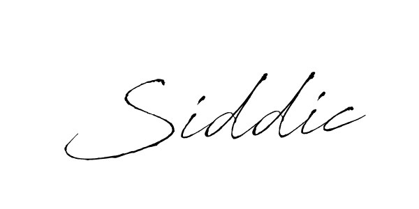 Make a beautiful signature design for name Siddic. With this signature (Antro_Vectra) style, you can create a handwritten signature for free. Siddic signature style 6 images and pictures png