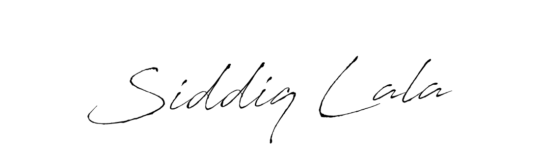 Siddiq Lala stylish signature style. Best Handwritten Sign (Antro_Vectra) for my name. Handwritten Signature Collection Ideas for my name Siddiq Lala. Siddiq Lala signature style 6 images and pictures png