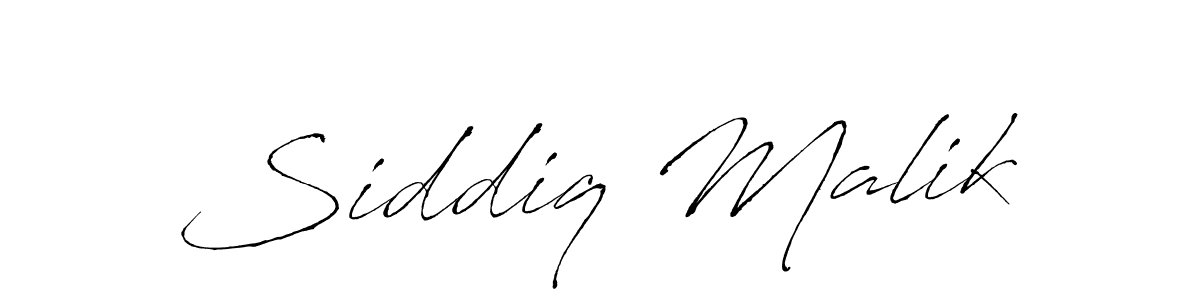 Also we have Siddiq Malik name is the best signature style. Create professional handwritten signature collection using Antro_Vectra autograph style. Siddiq Malik signature style 6 images and pictures png