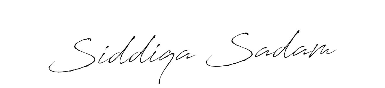 This is the best signature style for the Siddiqa Sadam name. Also you like these signature font (Antro_Vectra). Mix name signature. Siddiqa Sadam signature style 6 images and pictures png