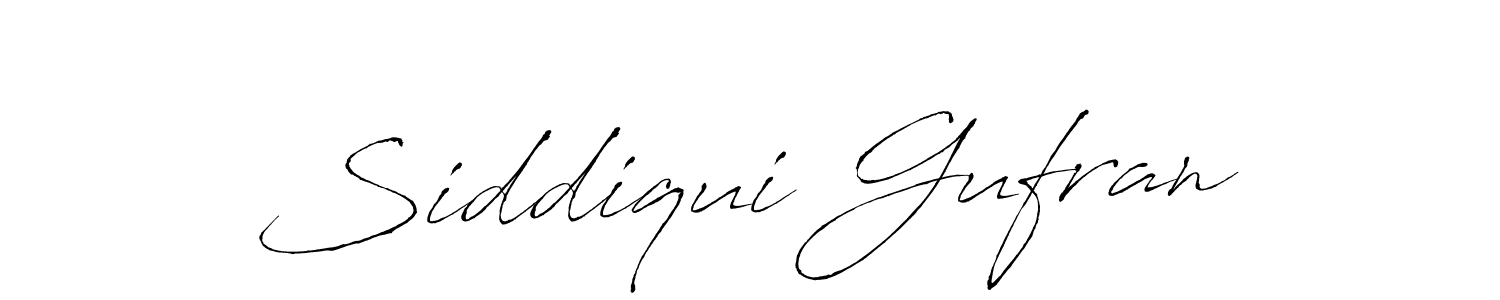 Use a signature maker to create a handwritten signature online. With this signature software, you can design (Antro_Vectra) your own signature for name Siddiqui Gufran. Siddiqui Gufran signature style 6 images and pictures png