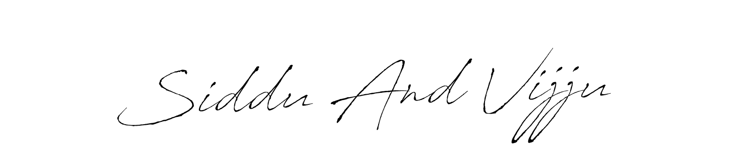 Here are the top 10 professional signature styles for the name Siddu And Vijju. These are the best autograph styles you can use for your name. Siddu And Vijju signature style 6 images and pictures png