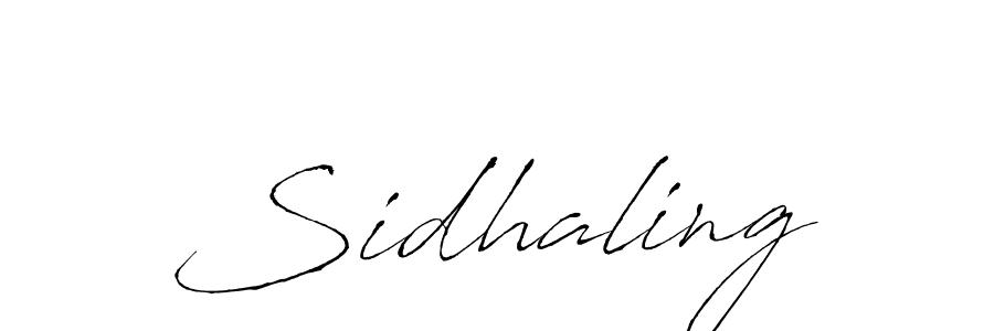 Also we have Sidhaling name is the best signature style. Create professional handwritten signature collection using Antro_Vectra autograph style. Sidhaling signature style 6 images and pictures png