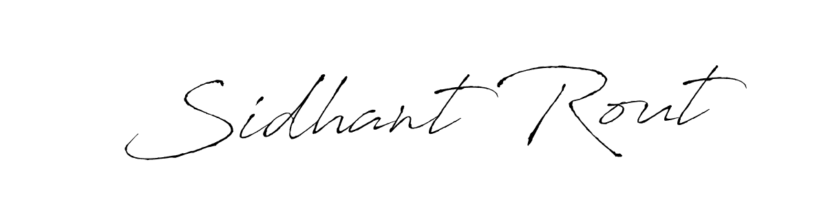 It looks lik you need a new signature style for name Sidhant Rout. Design unique handwritten (Antro_Vectra) signature with our free signature maker in just a few clicks. Sidhant Rout signature style 6 images and pictures png