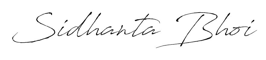 Personalize your online presence with Sidhanta Bhoi signature rendered in elegant Antro_Vectra font. Great for website footers and blogs. Sidhanta Bhoi signature style 6 images and pictures png