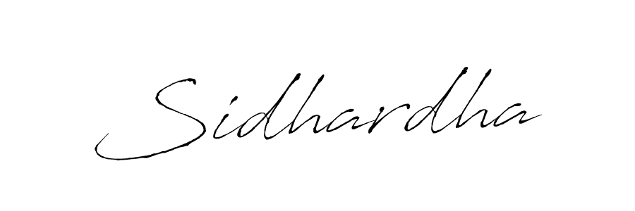 How to make Sidhardha signature? Antro_Vectra is a professional autograph style. Create handwritten signature for Sidhardha name. Sidhardha signature style 6 images and pictures png