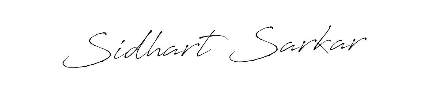 Also we have Sidhart Sarkar name is the best signature style. Create professional handwritten signature collection using Antro_Vectra autograph style. Sidhart Sarkar signature style 6 images and pictures png