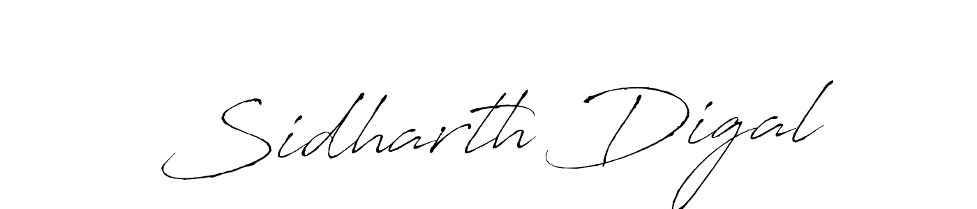 The best way (Antro_Vectra) to make a short signature is to pick only two or three words in your name. The name Sidharth Digal include a total of six letters. For converting this name. Sidharth Digal signature style 6 images and pictures png