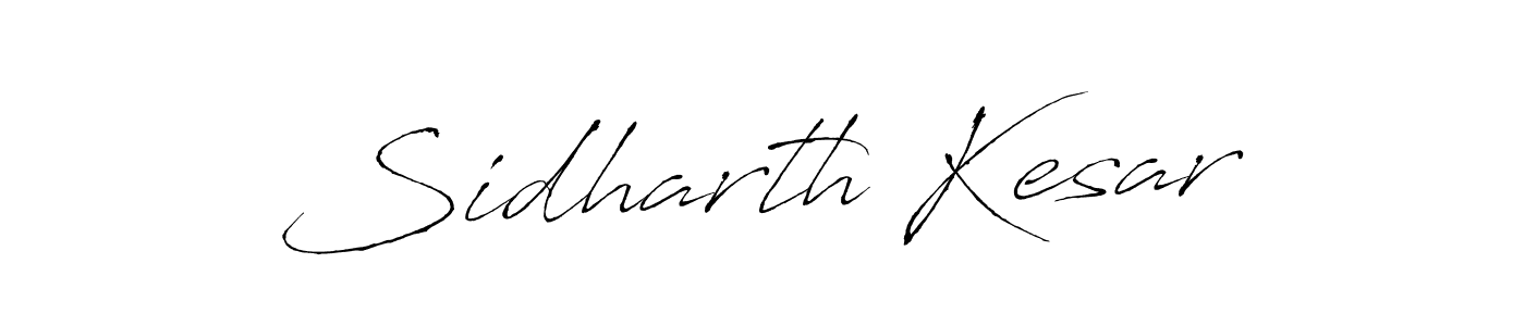 Make a beautiful signature design for name Sidharth Kesar. With this signature (Antro_Vectra) style, you can create a handwritten signature for free. Sidharth Kesar signature style 6 images and pictures png