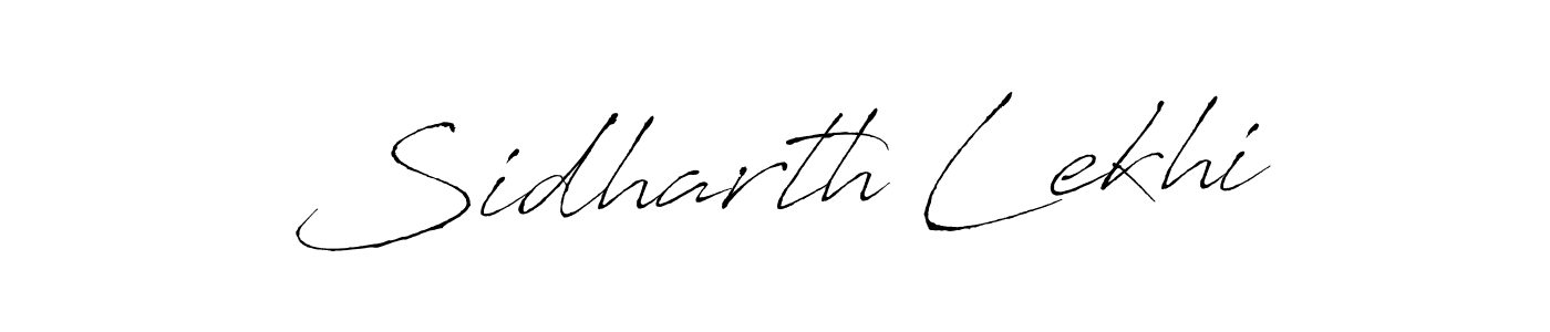 The best way (Antro_Vectra) to make a short signature is to pick only two or three words in your name. The name Sidharth Lekhi include a total of six letters. For converting this name. Sidharth Lekhi signature style 6 images and pictures png