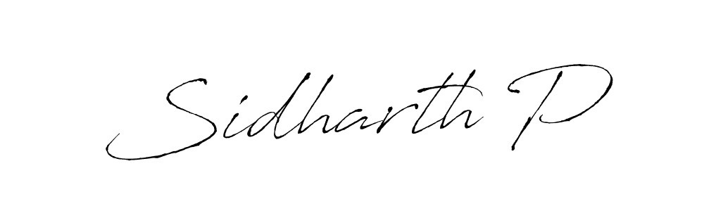 It looks lik you need a new signature style for name Sidharth P. Design unique handwritten (Antro_Vectra) signature with our free signature maker in just a few clicks. Sidharth P signature style 6 images and pictures png