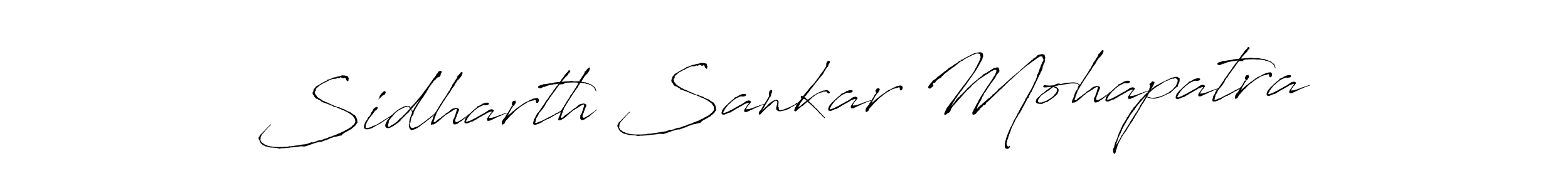 Design your own signature with our free online signature maker. With this signature software, you can create a handwritten (Antro_Vectra) signature for name Sidharth Sankar Mohapatra. Sidharth Sankar Mohapatra signature style 6 images and pictures png