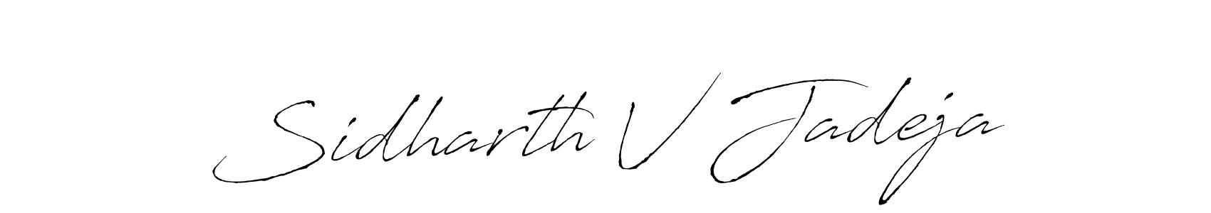 Once you've used our free online signature maker to create your best signature Antro_Vectra style, it's time to enjoy all of the benefits that Sidharth V Jadeja name signing documents. Sidharth V Jadeja signature style 6 images and pictures png