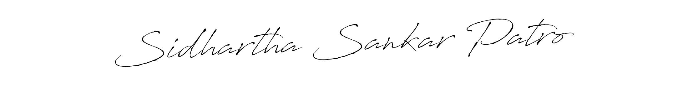 Make a beautiful signature design for name Sidhartha Sankar Patro. With this signature (Antro_Vectra) style, you can create a handwritten signature for free. Sidhartha Sankar Patro signature style 6 images and pictures png