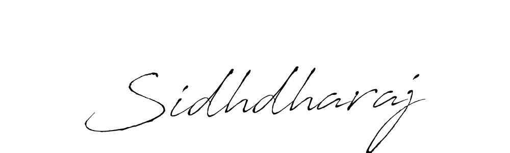 How to make Sidhdharaj signature? Antro_Vectra is a professional autograph style. Create handwritten signature for Sidhdharaj name. Sidhdharaj signature style 6 images and pictures png