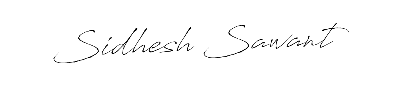 Also we have Sidhesh Sawant name is the best signature style. Create professional handwritten signature collection using Antro_Vectra autograph style. Sidhesh Sawant signature style 6 images and pictures png