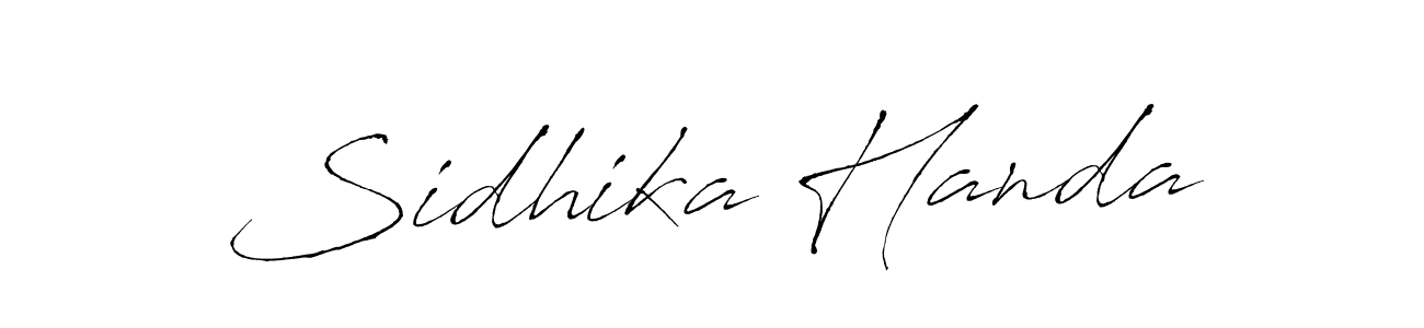 Once you've used our free online signature maker to create your best signature Antro_Vectra style, it's time to enjoy all of the benefits that Sidhika Handa name signing documents. Sidhika Handa signature style 6 images and pictures png