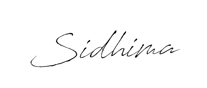 The best way (Antro_Vectra) to make a short signature is to pick only two or three words in your name. The name Sidhima include a total of six letters. For converting this name. Sidhima signature style 6 images and pictures png