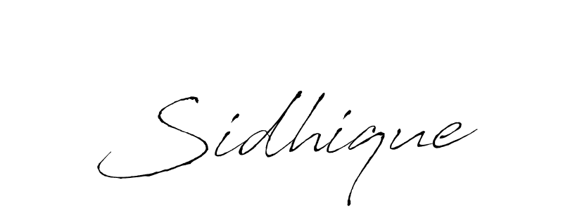 Make a beautiful signature design for name Sidhique. Use this online signature maker to create a handwritten signature for free. Sidhique signature style 6 images and pictures png