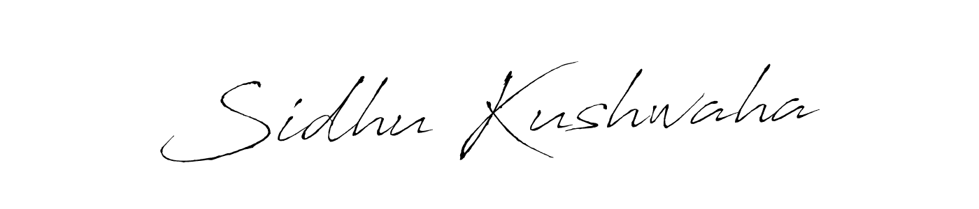 How to make Sidhu Kushwaha signature? Antro_Vectra is a professional autograph style. Create handwritten signature for Sidhu Kushwaha name. Sidhu Kushwaha signature style 6 images and pictures png