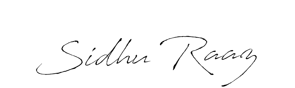 It looks lik you need a new signature style for name Sidhu Raaz. Design unique handwritten (Antro_Vectra) signature with our free signature maker in just a few clicks. Sidhu Raaz signature style 6 images and pictures png