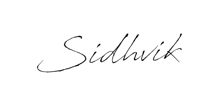 How to Draw Sidhvik signature style? Antro_Vectra is a latest design signature styles for name Sidhvik. Sidhvik signature style 6 images and pictures png