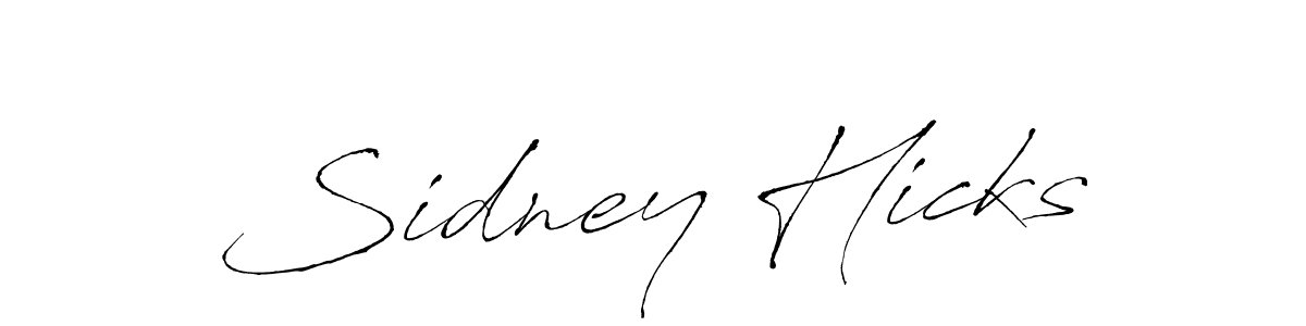 You can use this online signature creator to create a handwritten signature for the name Sidney Hicks. This is the best online autograph maker. Sidney Hicks signature style 6 images and pictures png