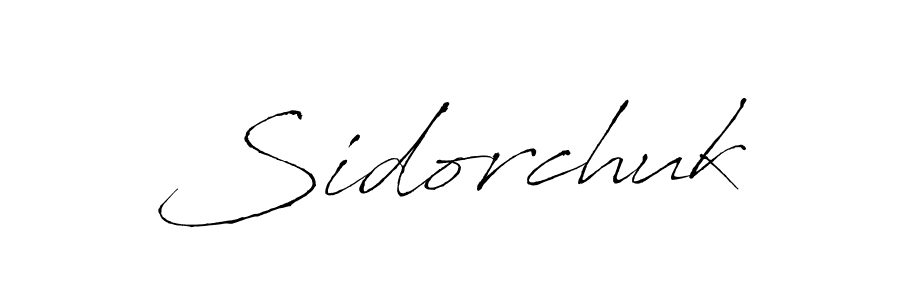 How to make Sidorchuk signature? Antro_Vectra is a professional autograph style. Create handwritten signature for Sidorchuk name. Sidorchuk signature style 6 images and pictures png