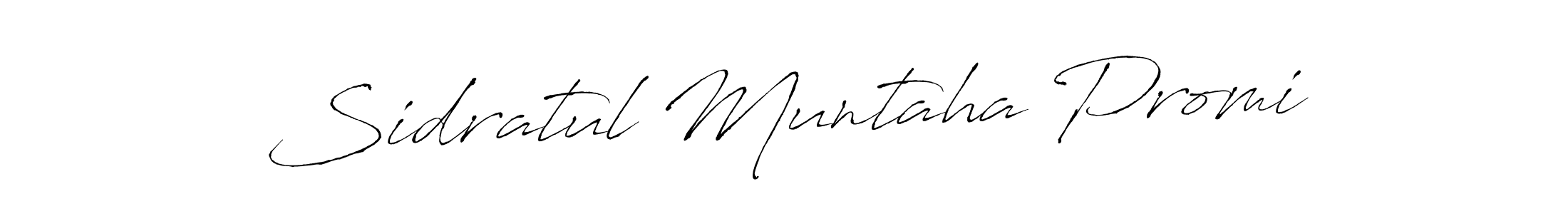 You should practise on your own different ways (Antro_Vectra) to write your name (Sidratul Muntaha Promi) in signature. don't let someone else do it for you. Sidratul Muntaha Promi signature style 6 images and pictures png