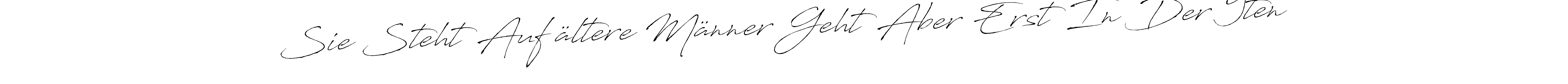 The best way (Antro_Vectra) to make a short signature is to pick only two or three words in your name. The name Sie Steht Auf ältere Männer Geht Aber Erst In Der 9ten include a total of six letters. For converting this name. Sie Steht Auf ältere Männer Geht Aber Erst In Der 9ten signature style 6 images and pictures png