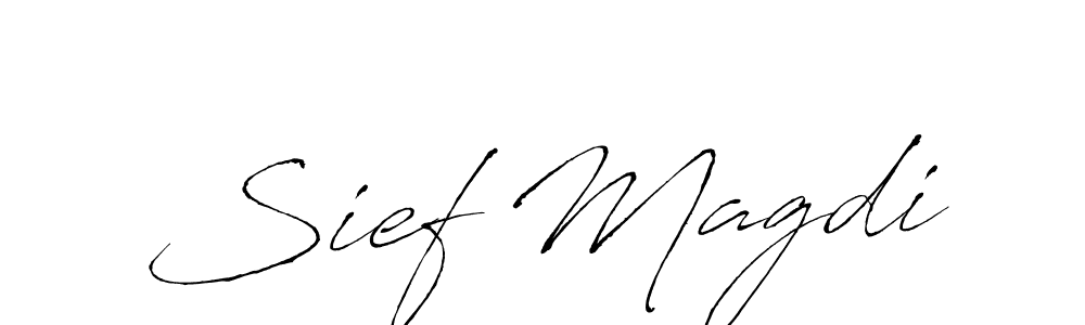 You should practise on your own different ways (Antro_Vectra) to write your name (Sief Magdi) in signature. don't let someone else do it for you. Sief Magdi signature style 6 images and pictures png
