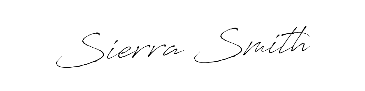 How to make Sierra Smith signature? Antro_Vectra is a professional autograph style. Create handwritten signature for Sierra Smith name. Sierra Smith signature style 6 images and pictures png