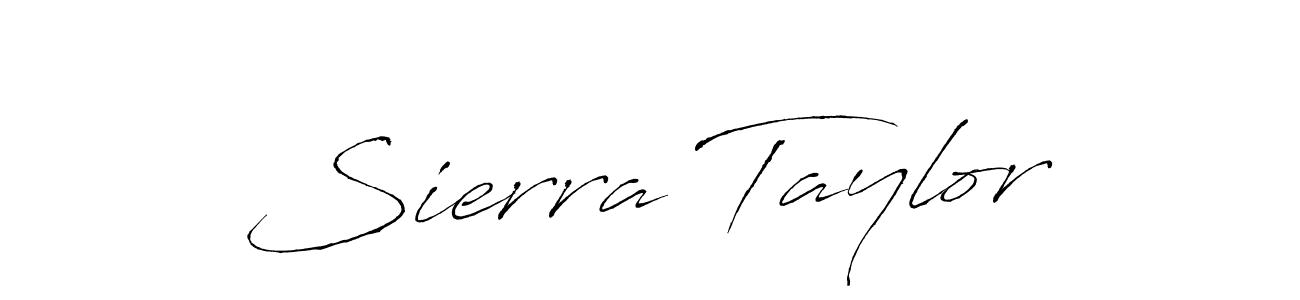 Also You can easily find your signature by using the search form. We will create Sierra Taylor name handwritten signature images for you free of cost using Antro_Vectra sign style. Sierra Taylor signature style 6 images and pictures png