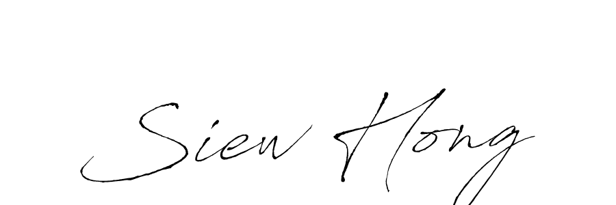 How to make Siew Hong signature? Antro_Vectra is a professional autograph style. Create handwritten signature for Siew Hong name. Siew Hong signature style 6 images and pictures png