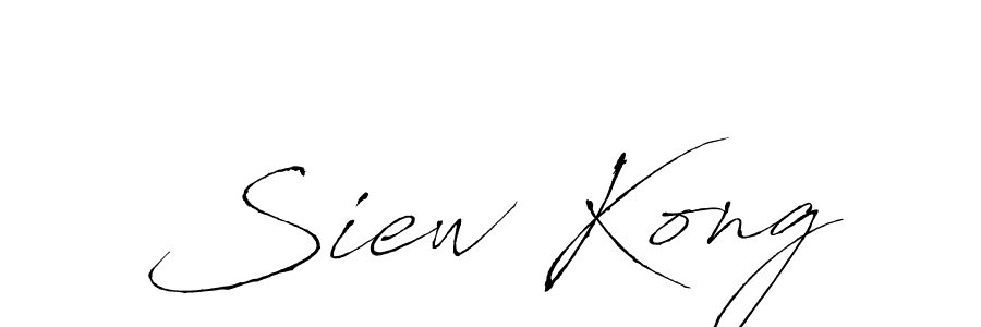 Also You can easily find your signature by using the search form. We will create Siew Kong name handwritten signature images for you free of cost using Antro_Vectra sign style. Siew Kong signature style 6 images and pictures png