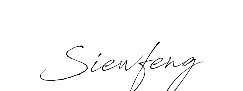 How to make Siewfeng signature? Antro_Vectra is a professional autograph style. Create handwritten signature for Siewfeng name. Siewfeng signature style 6 images and pictures png