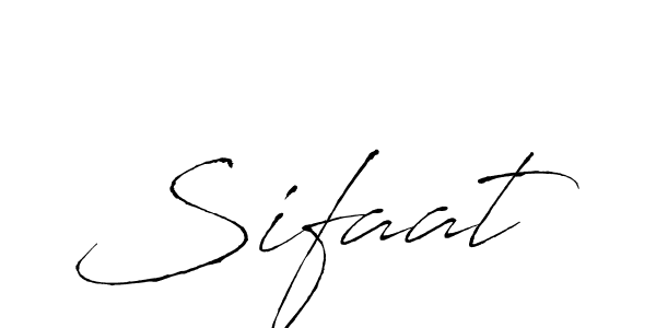 Sifaat stylish signature style. Best Handwritten Sign (Antro_Vectra) for my name. Handwritten Signature Collection Ideas for my name Sifaat. Sifaat signature style 6 images and pictures png