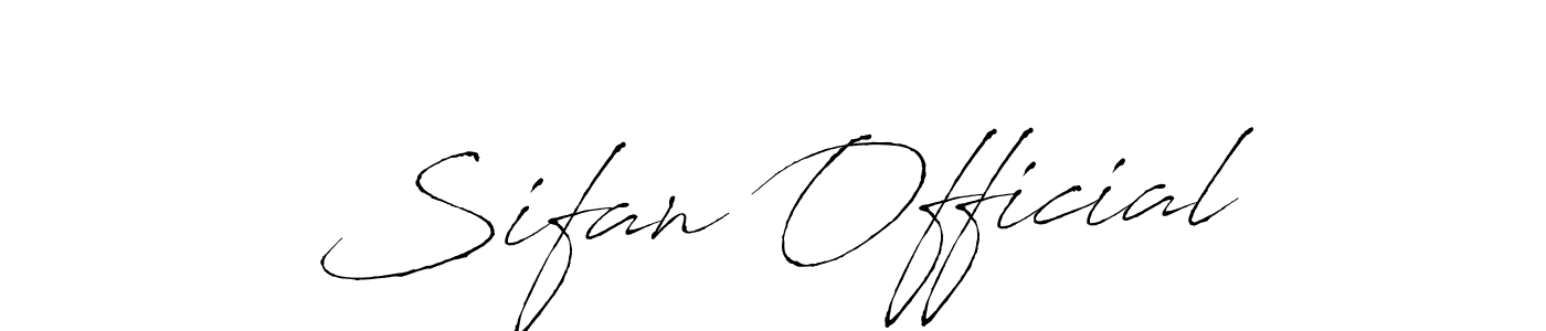 This is the best signature style for the Sifan Official name. Also you like these signature font (Antro_Vectra). Mix name signature. Sifan Official signature style 6 images and pictures png