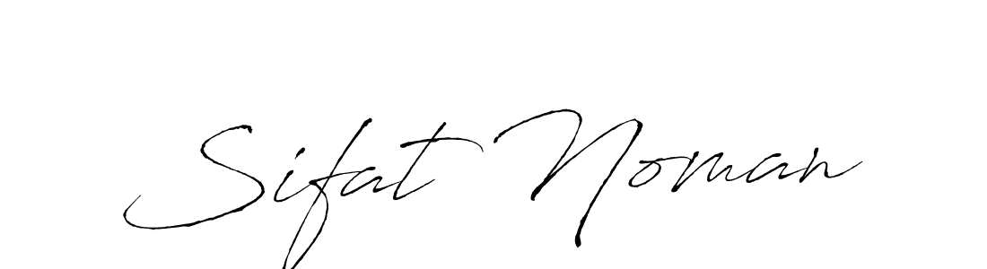 The best way (Antro_Vectra) to make a short signature is to pick only two or three words in your name. The name Sifat Noman include a total of six letters. For converting this name. Sifat Noman signature style 6 images and pictures png