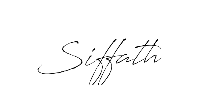 The best way (Antro_Vectra) to make a short signature is to pick only two or three words in your name. The name Siffath include a total of six letters. For converting this name. Siffath signature style 6 images and pictures png