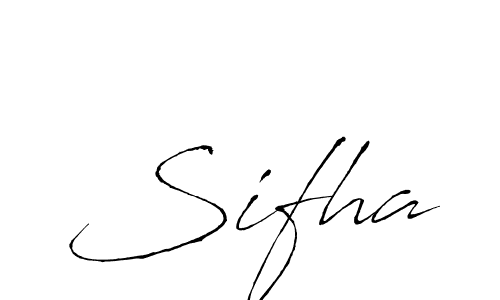 You should practise on your own different ways (Antro_Vectra) to write your name (Sifha) in signature. don't let someone else do it for you. Sifha signature style 6 images and pictures png