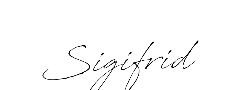 How to make Sigifrid signature? Antro_Vectra is a professional autograph style. Create handwritten signature for Sigifrid name. Sigifrid signature style 6 images and pictures png